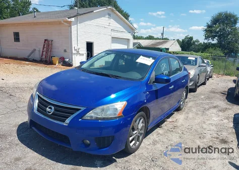 2013 Nissan Sentra Sr from USA, damaged, VIN 3N1AB7AP2DL658465